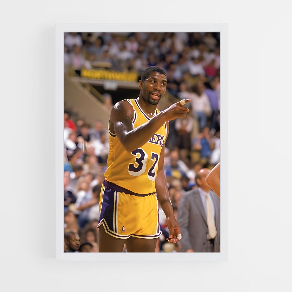Poster Légende en Action – affiche Basketball (vue 3)